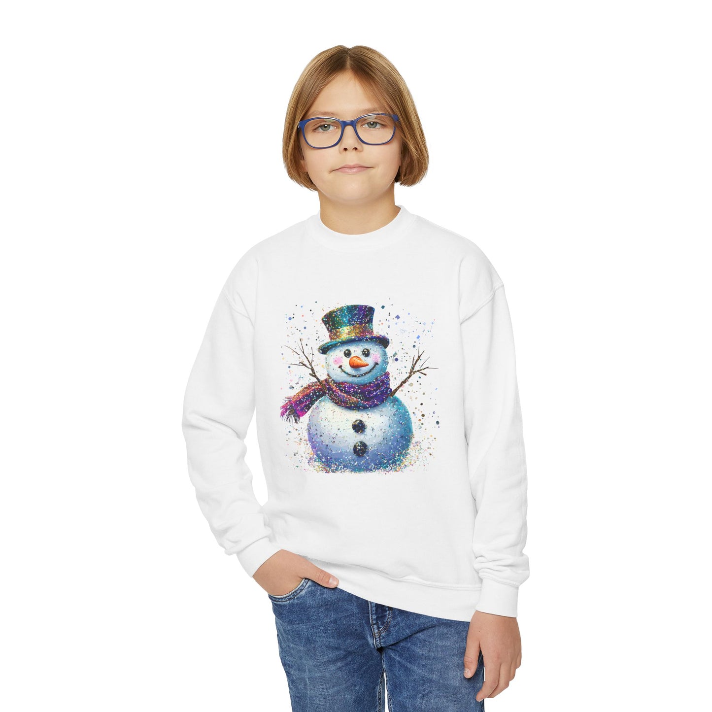 Glittery Snowman