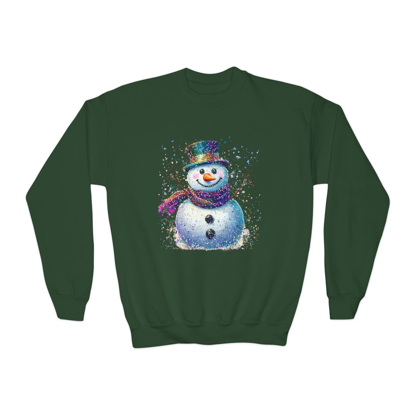 Glittery Snowman