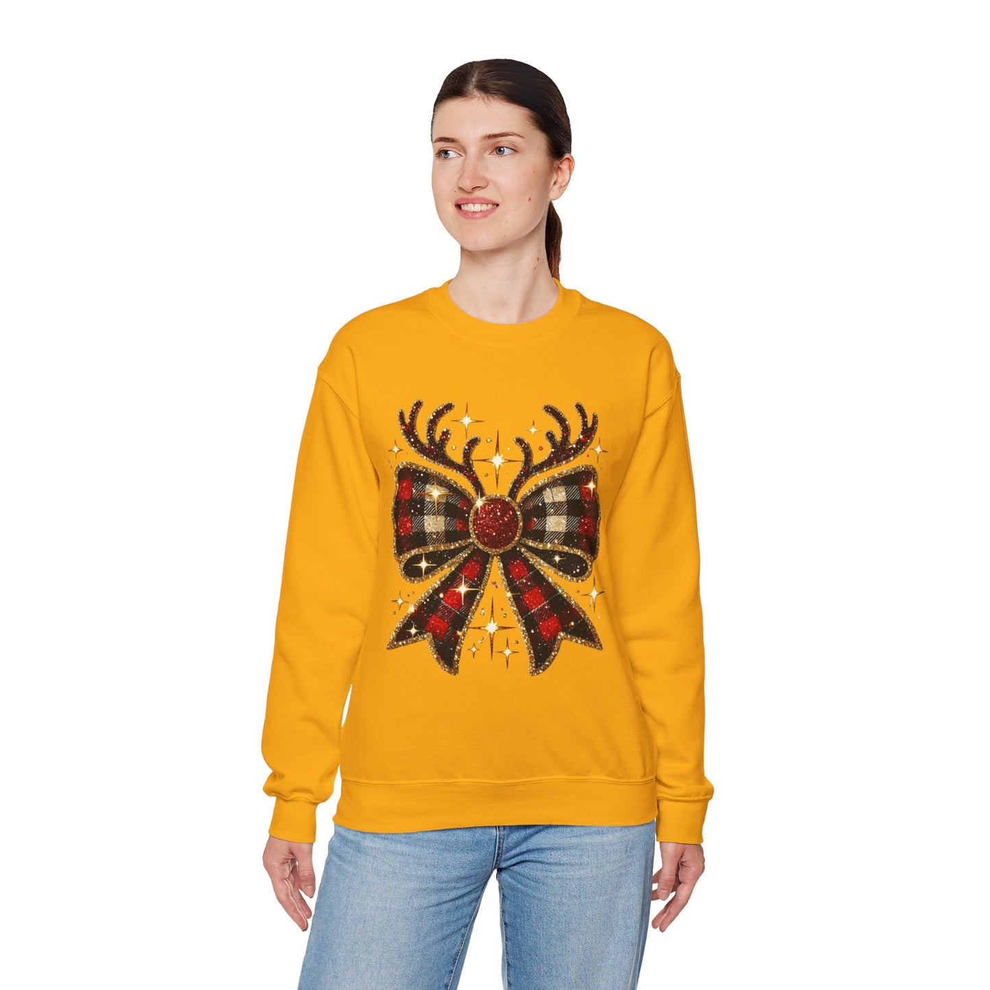 Raindeer Bow Sweater